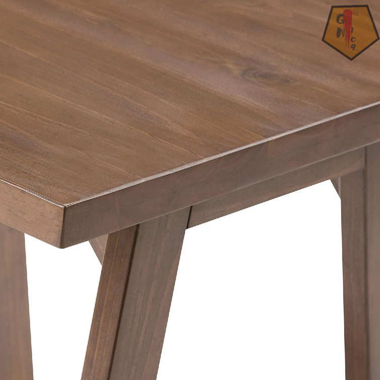 Loon Peak® Devantae Solid Wood Top End Table Wayfair